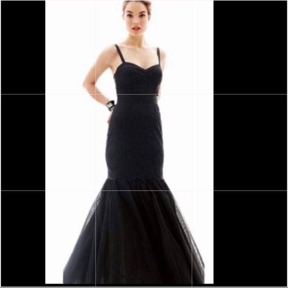 Pearl by Georgina Chapman Dresses & Skirts - Formal black mermaid dress Sz 8